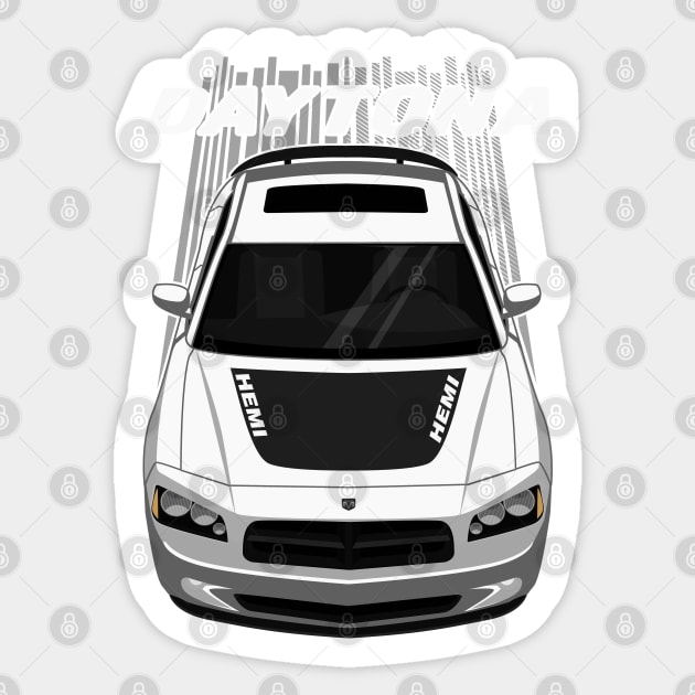 Charger Daytona 2006-2009 - White Sticker by V8social